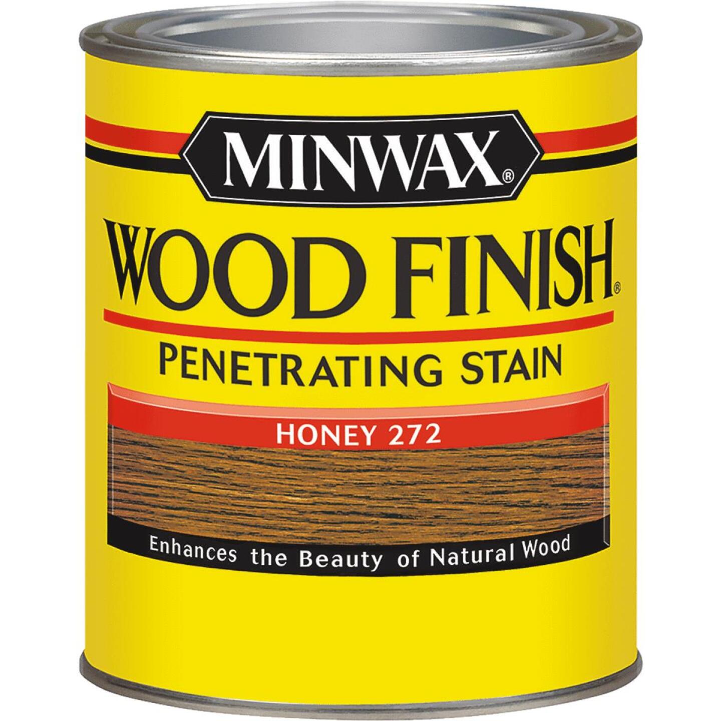 Minwax Wood Finish Penetrating Stain, Honey, 1/2 Pt. Online Hot Sale