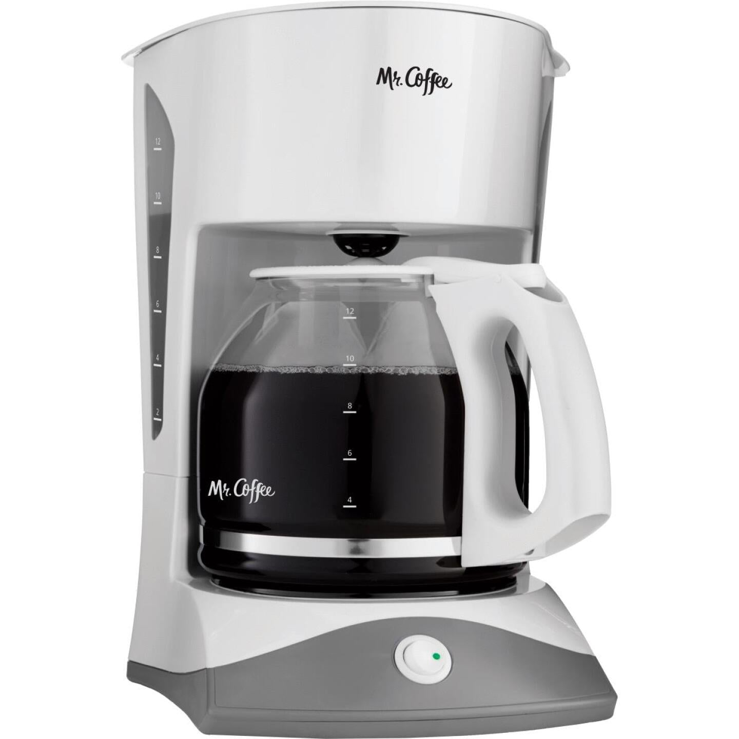 Mr Coffee 12 Cup Switch White Coffee Maker Hot on Sale