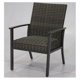 Nantucket Patio Dining Chair, Steel + Woven Fabric Fashion