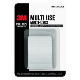 Multi-Purpose Duct Tape, White, 1-1/2-In. x 5-Yds. Sale