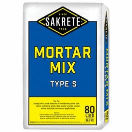 Mortar Mix, Type S, 80-Lbs. Discount