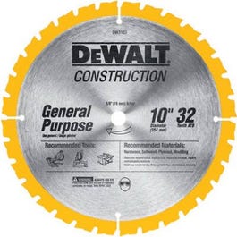 Miter Saw Blade, 10-In. x 32TPI Hot on Sale