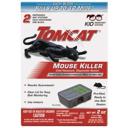 Mouse Bait Station, Sealed, Disposable, 2-Pk. on Sale