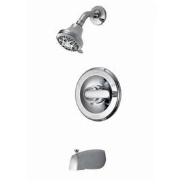 Monitor Single-Handle Tub/Shower Faucet + Showerhead, Chrome Hot on Sale
