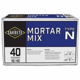 Mortar Mix, Type N, 40-Lbs. Fashion