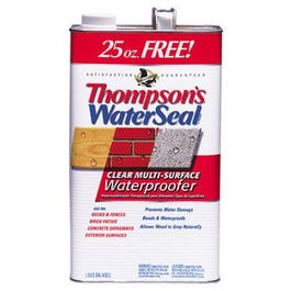 Multi-Surface Water Seal, Clear, Bonus Size, 1.2-Gallons on Sale
