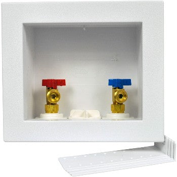 Oatey 38528 Quadtro Pex 1/4 Turn Washing Machine Box Hot on Sale