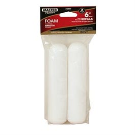 Paint Roller Cover Refill, High-Density Foam, 6.5-In., 2-Pk. Online Hot Sale
