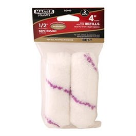 Paint Roller Cover Refill, Microfiber, 4 x 1/2-In., 2-Pk. Online Hot Sale