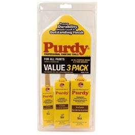 Paint Brush Value Pack, 3-Pc. Supply