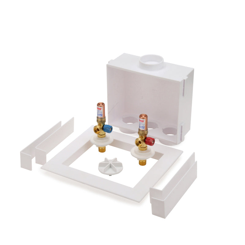 Oatey® Quadtro® 1/4 Turn Washing Machine Outlet Box Supply