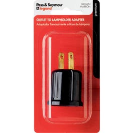 Outlet to Lamp Holder Adapter, 15-Amp, 125-Volt, 660-Watt Online Sale