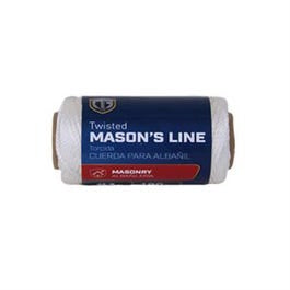 Nylon Mason Line Twine, Twisted, White, #1 x 100-Ft. Online Sale