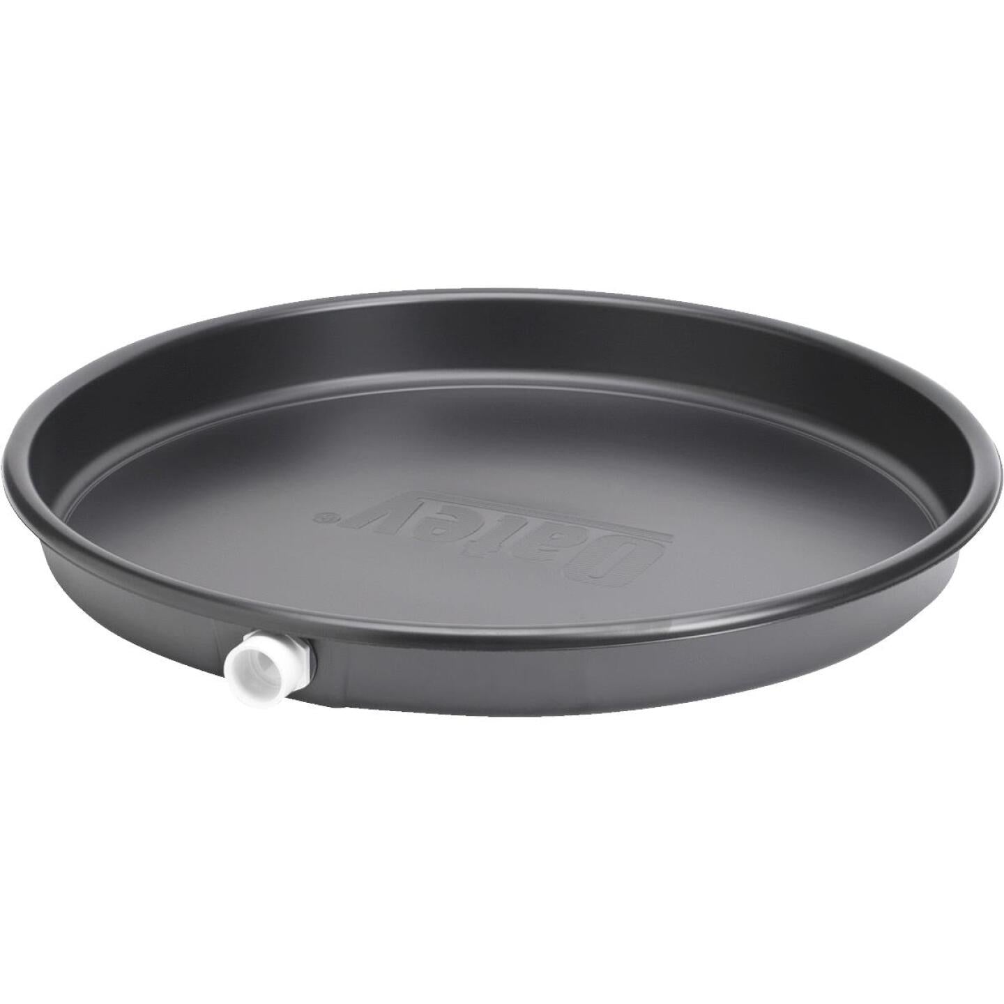 Oatey 24 In. Dia. Plastic Water Heater Drain Pan with 1″ to 1-1/2″ PVC Adaptor on Sale