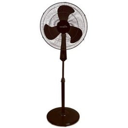 Oscillating Stand Fan, Black, 16-In. Online now