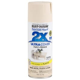 Painter’s Touch 2X Spray Paint, Satin Ivory, 12-oz. Online now