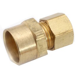 Pipe Fitting, Adapter, Lead-Free Brass, 3/8 Compression x 5/8-In. Copper x Copper Sale