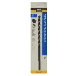 Percussion Masonry Drill Bit, 1/4 x 6-In. Hot on Sale