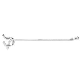 Pegboard Single Hook, Zinc-Plated, 1/4-In., 6-In. Discount