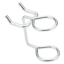 Pegboard Tool Holders, Zinc, 2-PK. Fashion
