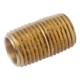 Pipe Fitting, Nipple, Lead-Free Red Brass, 1/8 x 2.5-In. Supply