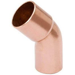 Pipe Fittings, Wrot Copper Elbow, 45 Degree, 3/4-In. Online now