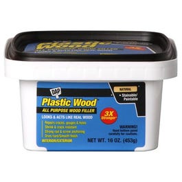 Plastic Wood Latex All-Purpose Wood Filler, 16-oz. Fashion