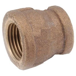 Pipe Fitting, Reducing Coupling, Lead Free Rough Brass, 3/8 x 1/4-In. Sale