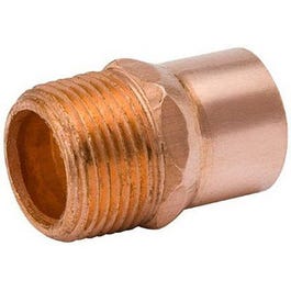 Pipe Fittings, Wrot Copper Adapter, 3/4 x 1/2-In. MPT on Sale