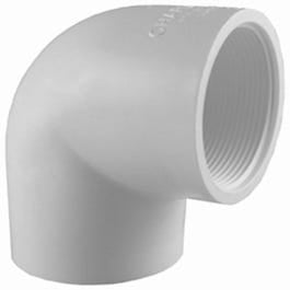 Pipe Fitting, PVC Ell, 90-Degree, White, 1-1/2-In. Online