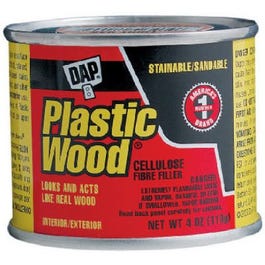 Plastic Wood Cellulose Fibre Wood Filler, Walnut, 4-oz. Fashion