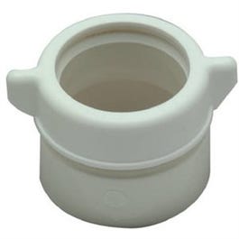 Plastic Drain Pipe Adapter, White Plastic Online