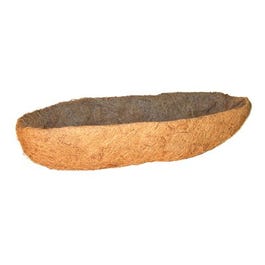 Plant Basket Liner, Coco Fiber, Trough, 7 x 30-In. Online now