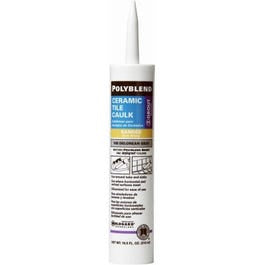 Polyblend Ceramic Tile Caulk, #11 Snow White, 10.5-oz. Online Hot Sale