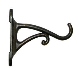 Plant Bracket, Hanging, Brushed Bronze Aluminum, 4-In. Online