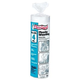 Polyethylene Sheeting, 4-Mil, Clear, 10 x 25-Ft. Supply