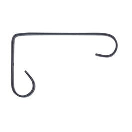 Plant Bracket, Hanging, Black Powder-Coated Steel, 6-In. on Sale