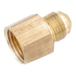 Pipe Fittings, Flare Connector, Lead-Free Brass, 3/8 Flare x 3/4-In. FPT Online Sale