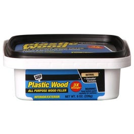 Plastic Wood Latex All-Purpose Wood Filler, Natural, 8-oz. Online Hot Sale