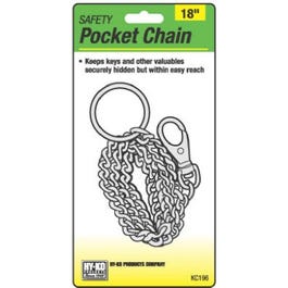 Pocket Chain With Trigger Snap, 18-In. Online