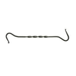 Plant Extender Hook, Black Forged, 12-In. Online Hot Sale