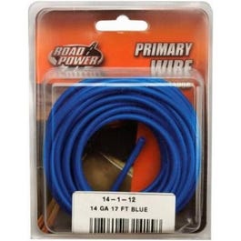 Primary Wire, Blue, 14-Ga., 17-Ft. Sale