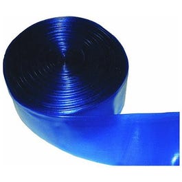 Pool Backwash Hose, Blue Transparent, 1-1/2-In. x 50-Ft. Supply