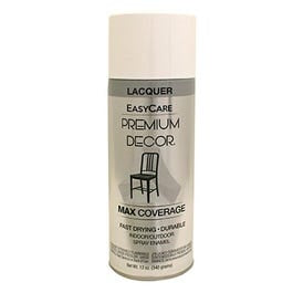 Premium Decor Gloss Lacquer Finish, White, 12-oz. Supply