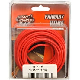 Primary Wire, Red, 14-Ga., 17-Ft. Online Hot Sale