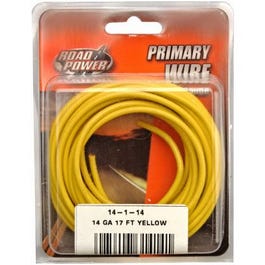 Primary Wire, Yellow, 14-Ga., 17-Ft. Online Hot Sale