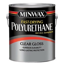 Polyurethane, Fast-Dry, Clear Gloss, 1-Gal. Discount
