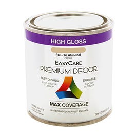 Premium Decor Almond Gloss Enamel Paint, 1/2-Pt. Online