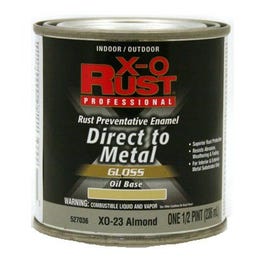 Premium Oil Base Paint, Gloss, Almond, Interior/Exterior, 1/2-Pt. Online Hot Sale