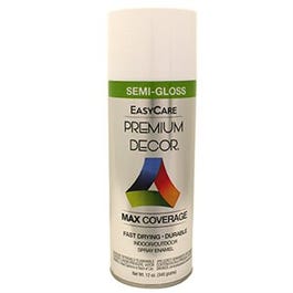Premium Decor Spray Paint, White Semi-Gloss, 12-oz. Sale